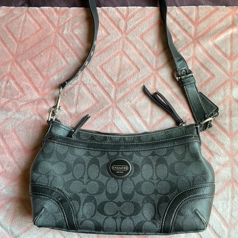 Coach Purse/Bag Black Leather